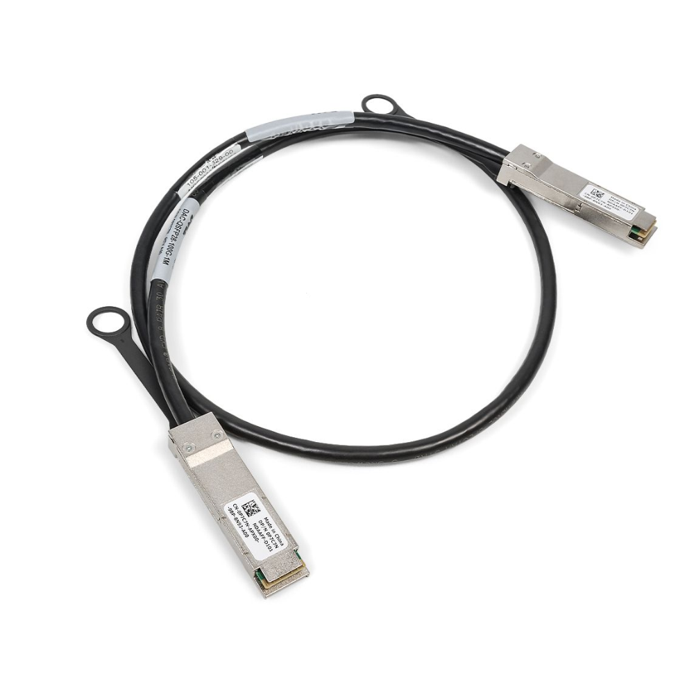 Dell 100GbE, QSFP28 to QSFP28 1M Dell 100GbE, QSFP28 to QSFP28 1M